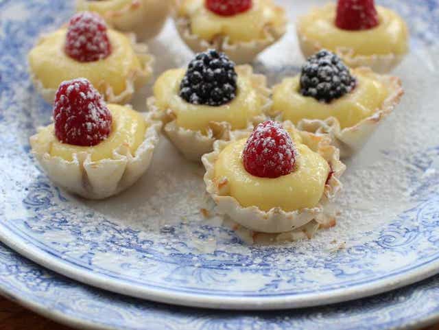 Lemon Curd Phyllo Cups - FarmStore.us