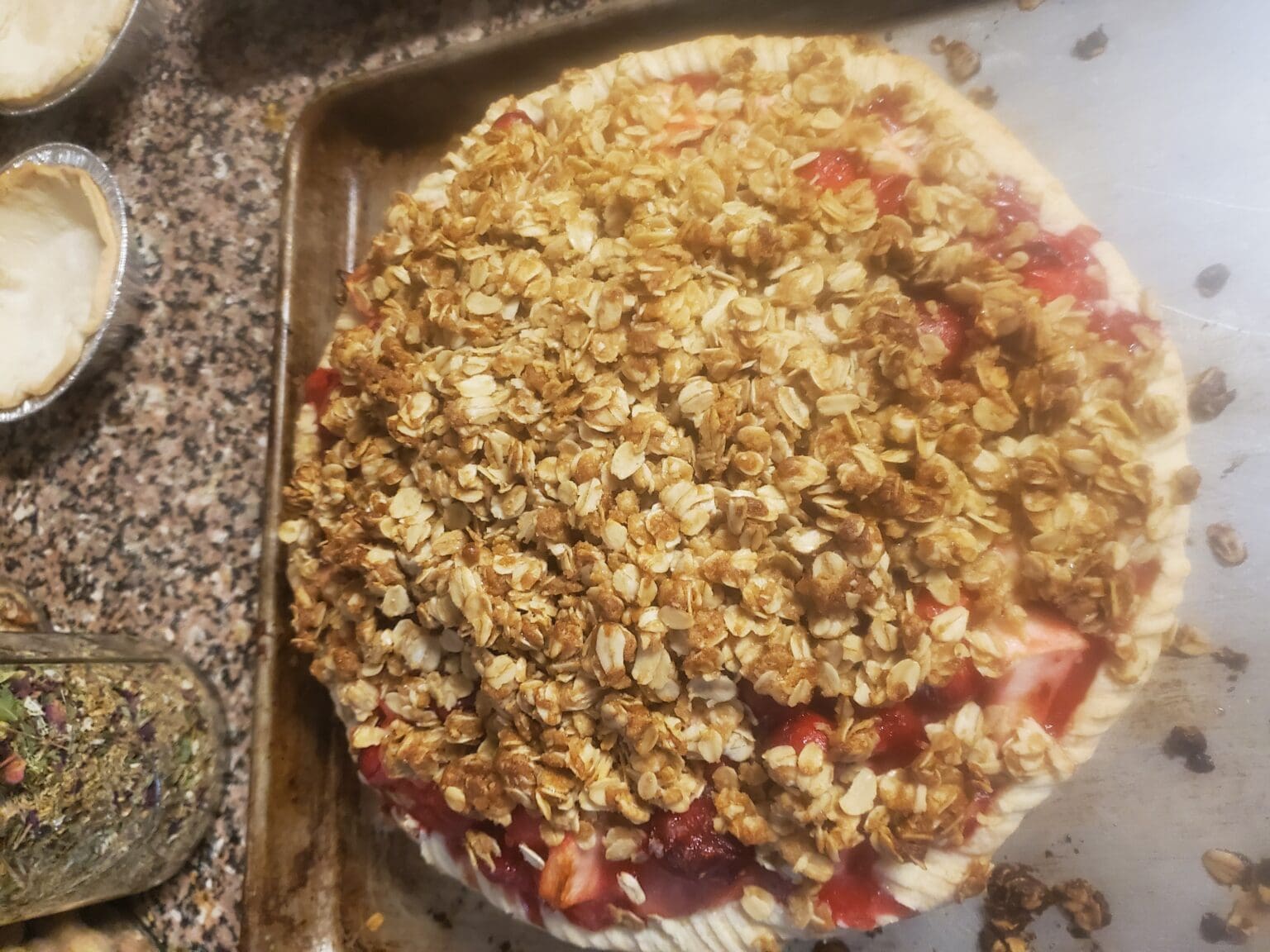 Maine Apple Cranberry Streusel Pie - Image 2
