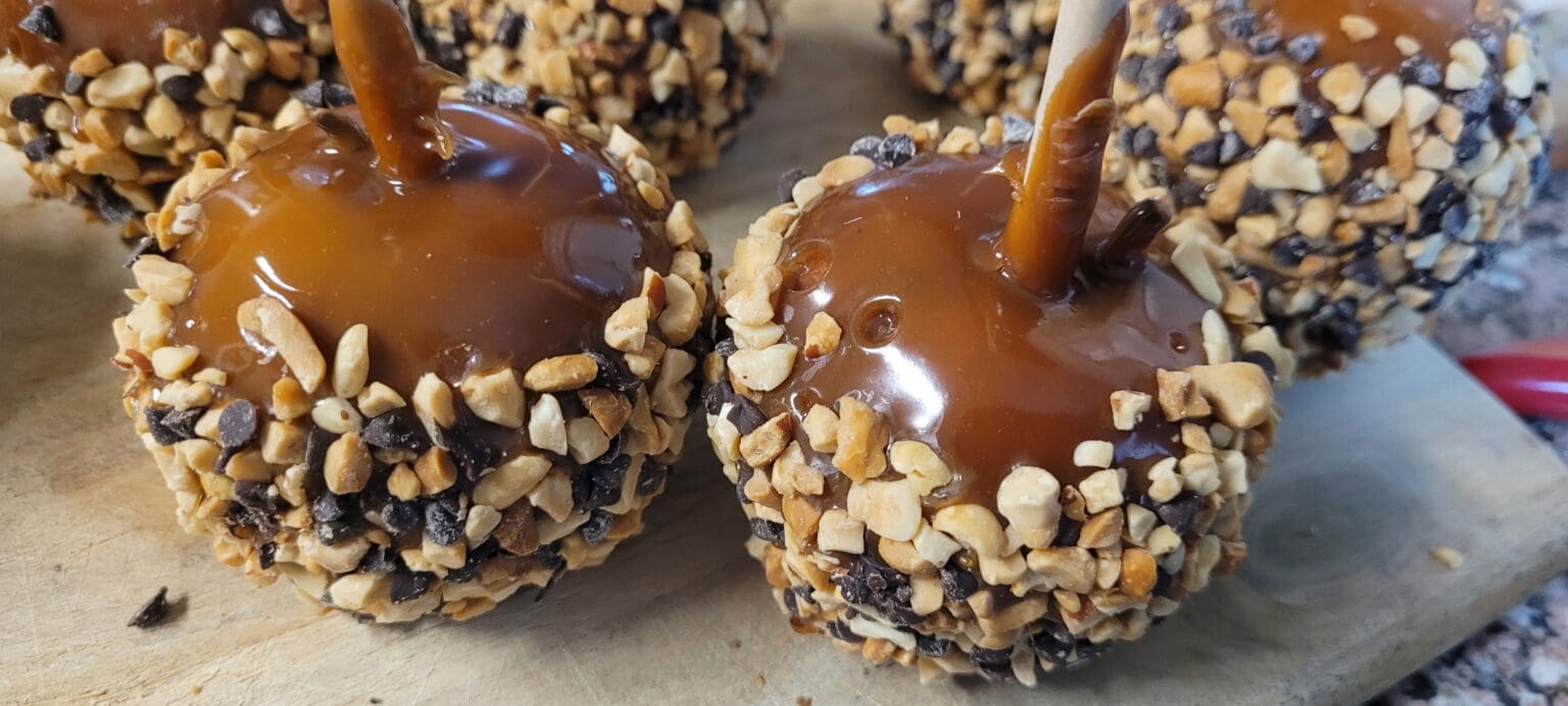 Caramel Nut Chocolate chip Apples - Image 1
